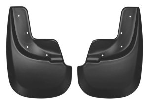 Chevrolet Colorado Mud Guards - Front - Husky Liners - Custom-Molded FormFit + Husky Shield (For Large OEM Flares) - `04-`12